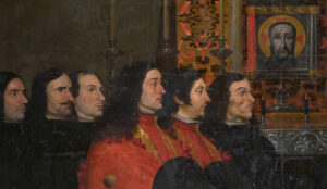 Oligarcas alicantinos en un cuadro de la Santa Faz