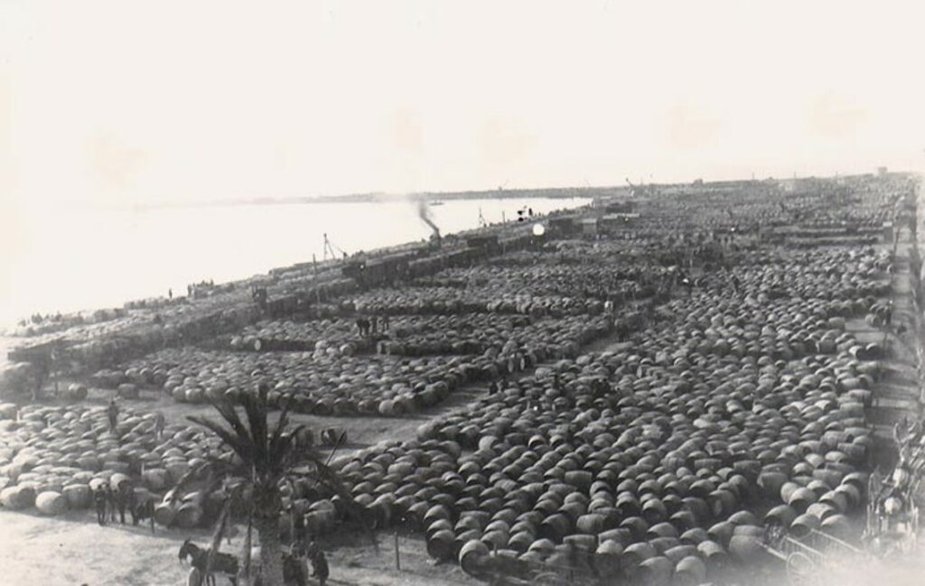 Puerto de Alicante - exportación de vino